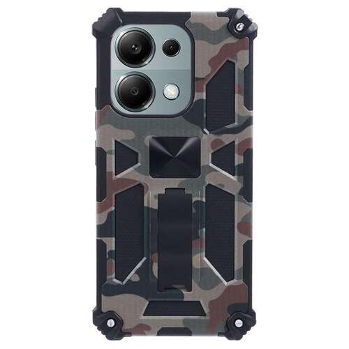 Outdoor H�lle f�r Xiaomi Redmi Note 13 PRO 4G Camouflage Shockproof TPU Cover 