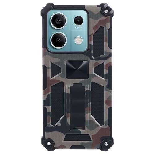 Outdoor H�lle f�r Xiaomi Redmi Note 13 5G Camouflage Shockproof PC Schutzcover 