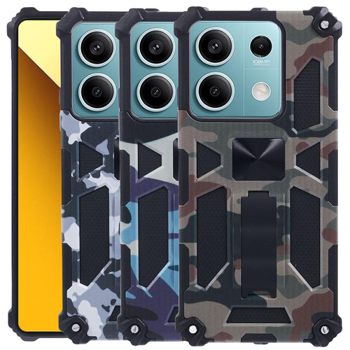 Outdoor H�lle f�r Xiaomi Redmi Note 13 5G Camouflage Shockproof PC Schutzcover