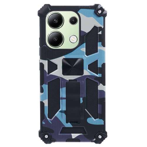 Outdoor H�lle f�r Xiaomi Redmi Note 13 4G Camouflage Shockproof PC Schutzcover 