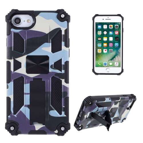 Outdoor H�lle f�r Apple iPhone SE 2020 2022 Camouflage Shockproof PC Schutzcover 