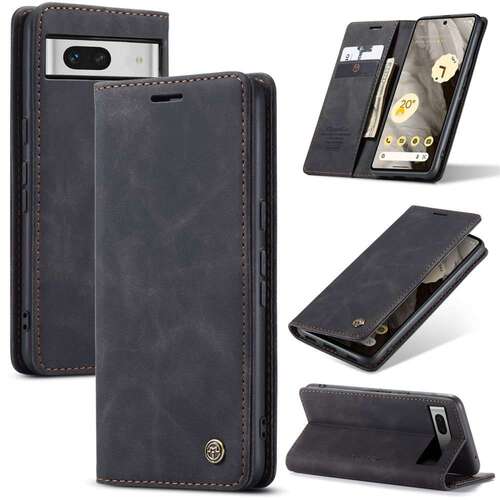 CASEME Handy Tasche f�r Google Pixel 7a Wallet 013 Series Klapp H�lle Business 
