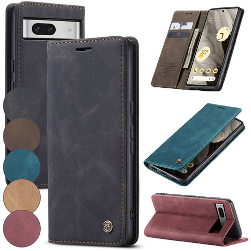 CASEME Handy Tasche f�r Google Pixel 7a Wallet 013 Series Klapp H�lle Business