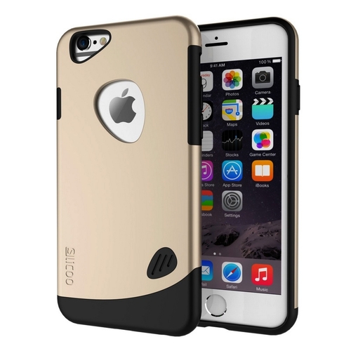 TPU Case f�r Apple iPhone 6 6S SLiCOO PC + Kombination Cobblestone 