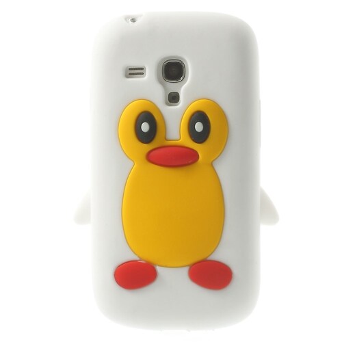 Silikon Case f�r Samsung Galaxy S3 Mini Soft Pinguin Cute 3D 