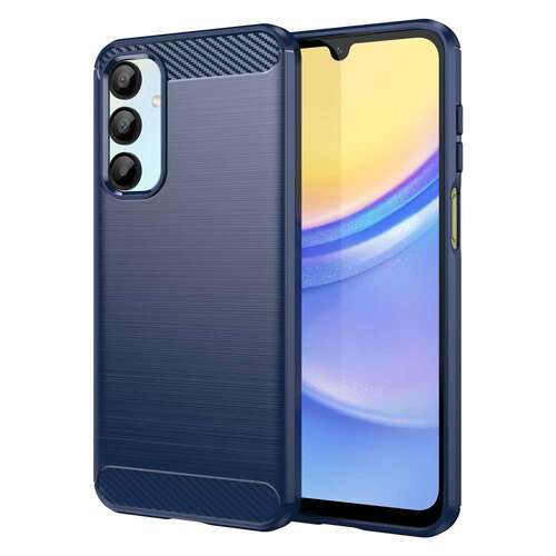 TPU H�lle f�r Samsung Galaxy A16 Carbon Fiber Skin Brushed Schutzcover Soft Case 