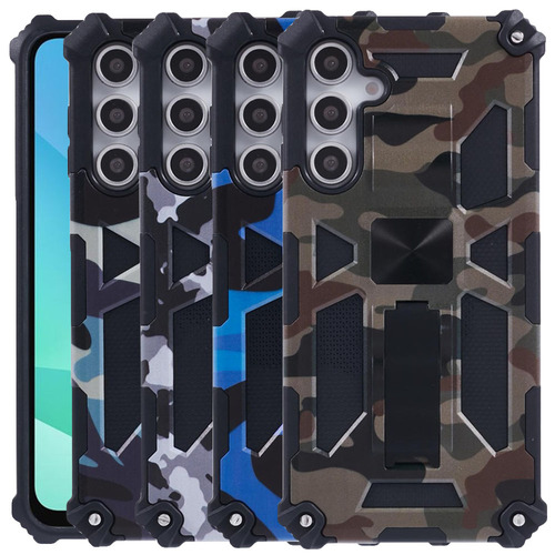 Outdoor H�lle f�r Samsung Galaxy A16 Camouflage Shockproof Schutz Armor Cover