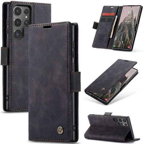 CASEME Handy Tasche f�r Samsung Galaxy S25 ULTRA Wallet 013 Series H�lle Etui 