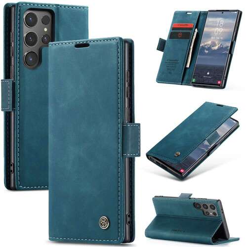CASEME Handy Tasche f�r Samsung Galaxy S25 ULTRA Wallet 013 Series H�lle Etui 
