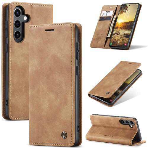 CASEME Handy Tasche f�r Samsung Galaxy S25 Wallet 013 Series H�lle Klapp Etui 