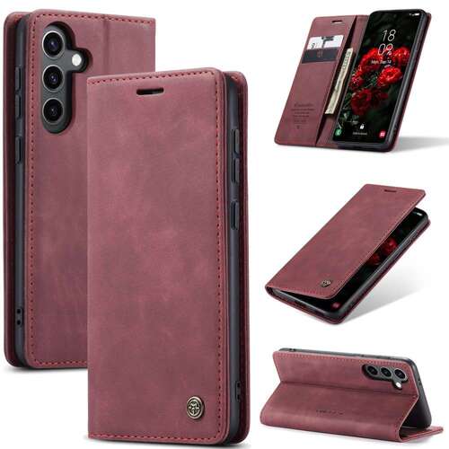 CASEME Handy Tasche f�r Samsung Galaxy S25 Wallet 013 Series H�lle Klapp Etui 