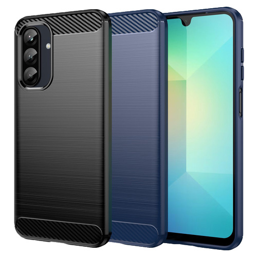 TPU H�lle f�r Samsung Galaxy A26 Carbon Fiber Skin Brushed Schutzcover Soft Case