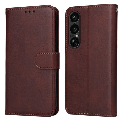Handy Tasche f�r Sony Xperia 1 VII Wallet Magnet Klappetui H�lle Kartenfach Case 