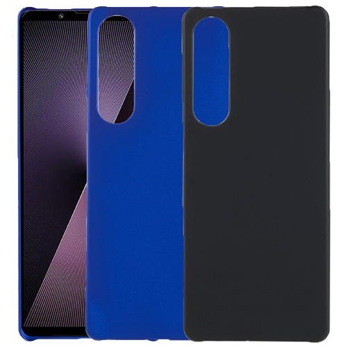 Hard Cover f�r Sony Xperia 1 VII Rubberized Polycarbonat Handy H�lle Matt Case
