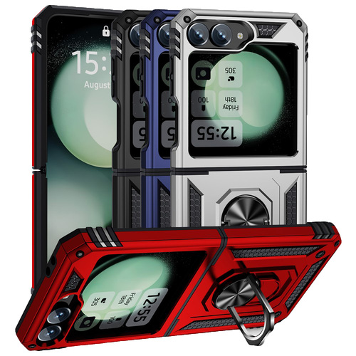 Outdoor H�lle f�r Samsung Galaxy Z Flip7 FE | Z Flip6 TPU Hybrid Sergeant Cover