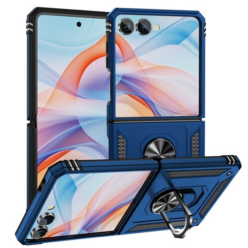 Outdoor H�lle f�r Samsung Galaxy Z Flip7 TPU PC Hybrid Sergeant Ring Cover Case 