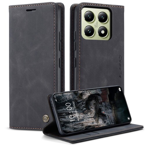 CASEME Handy Tasche f�r Xiaomi 14T Wallet 013 Series H�lle Business Klapp Etui 