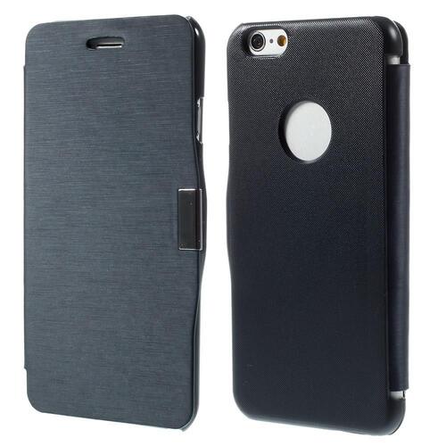 Wallet Case Brushed Magnet Book Style Klapp Etui