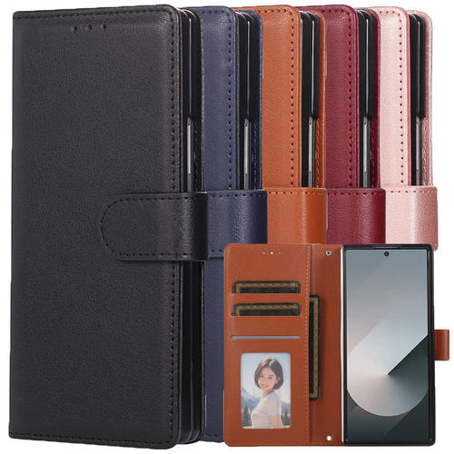 Handy Tasche f�r Samsung Galaxy Z Fold7 Wallet Magnet Klappetui Schutzh�lle Case