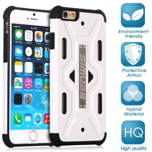 BENWIS Outdoor Case f�r Apple iPhone 6 6S TPU Hybrid Cool Armor