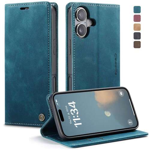 CASEME Handy Tasche f�r Apple iPhone 17 Wallet 013 Series Klapp H�lle Business 