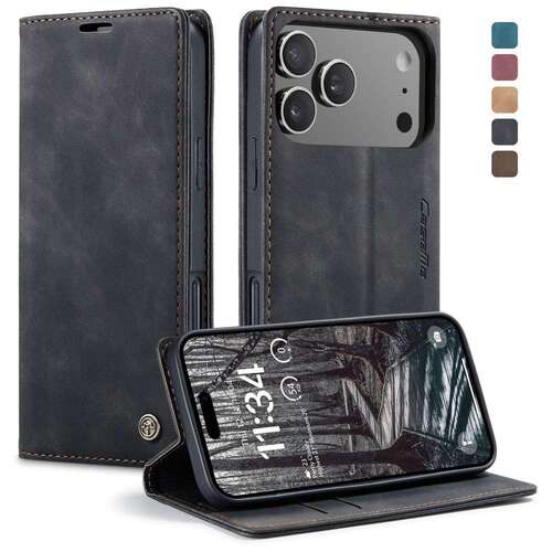 CASEME Handy Tasche f�r Apple iPhone 17 PRO MAX Wallet 013 Series H�lle Etui 