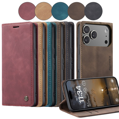 CASEME Handy Tasche f�r Apple iPhone 17 PRO MAX Wallet 013 Series H�lle Etui