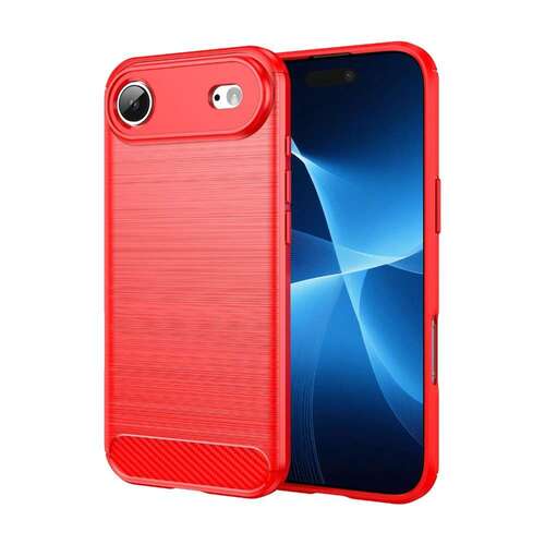 TPU H�lle f�r Apple iPhone AIR Carbon Fiber Skin Brushed Schutzcover Soft Case 