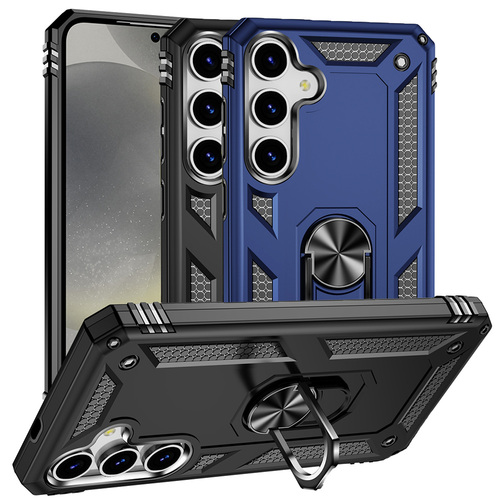 Outdoor H�lle f�r Samsung Galaxy S25 PLUS TPU PC Hybrid Ringhalter Cover Case