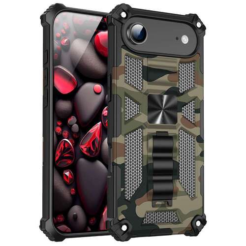 Outdoor H�lle f�r Apple iPhone AIR Camouflage Shockproof Schutz Cover Armor Kick