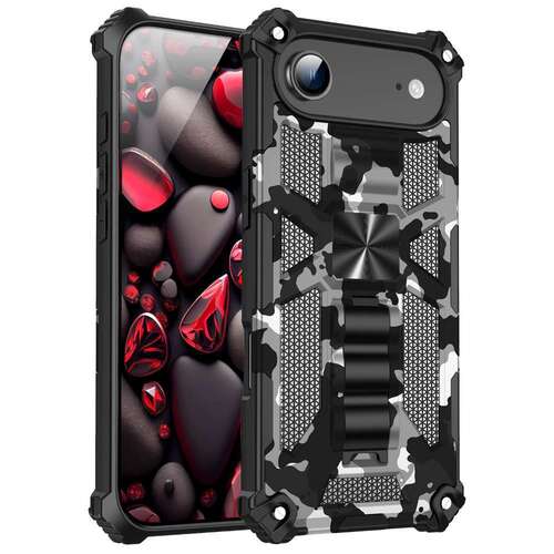 Outdoor H�lle f�r Apple iPhone AIR Camouflage Shockproof Schutz Cover Armor Kick 