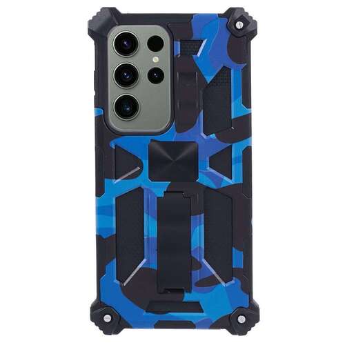 Outdoor H�lle f�r Samsung Galaxy S25 ULTRA Camouflage Shockproof PC Schutzcover 