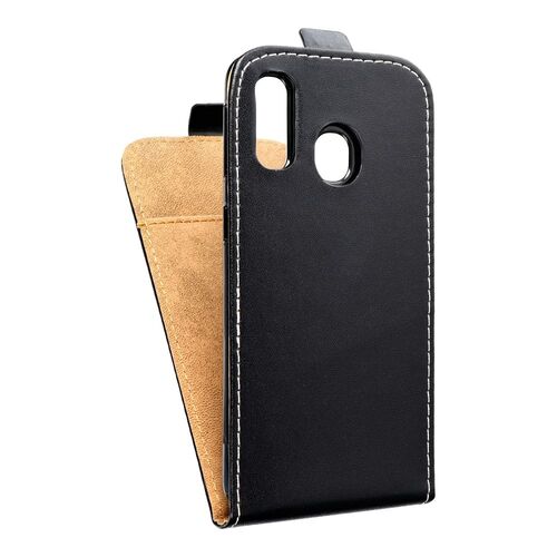 Handy Tasche f�r Samsung Galaxy A40 Flexi Fresh Slim Flip Magnet Klapp H�lle