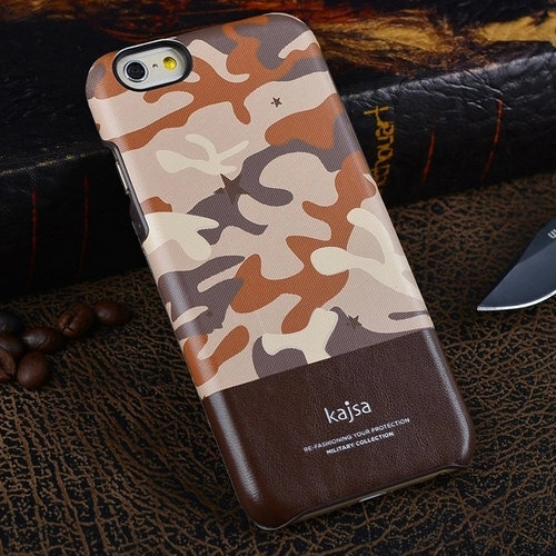 KAJSA Hard Case f�r Apple iPhone 6 6S Camouflage Pattern Army Look Cover