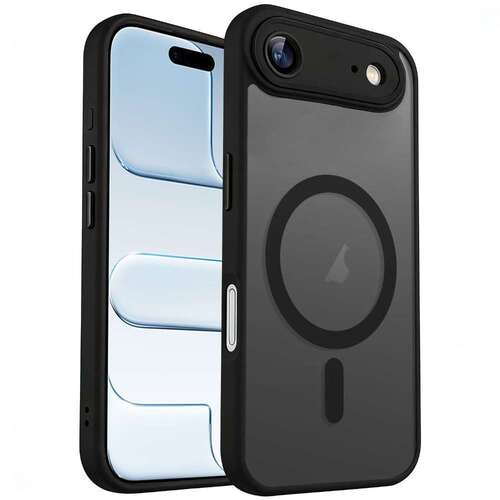 XDCASE TPU Hybrid Case f�r Apple iPhone AIR MagSafe Frosted Charging PC Cover 