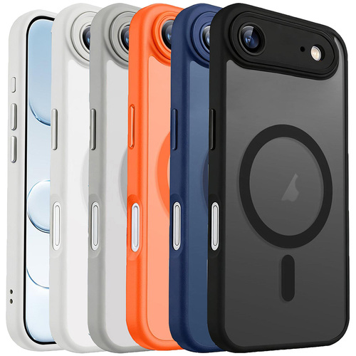 XDCASE TPU Hybrid Case f�r Apple iPhone AIR MagSafe Frosted Charging PC Cover