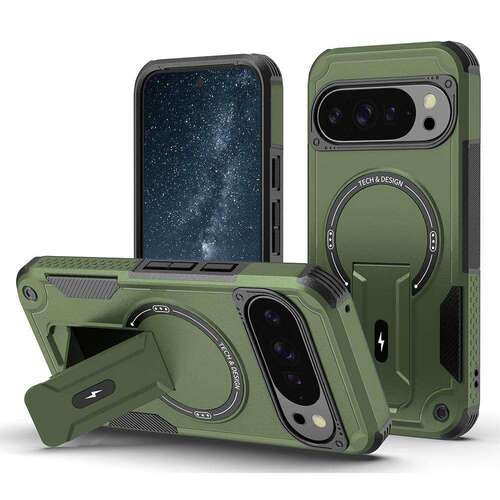 Outdoor H�lle f�r Google Pixel 10 | 10 PRO Armor MagSafe Kickstand Panzer Case 