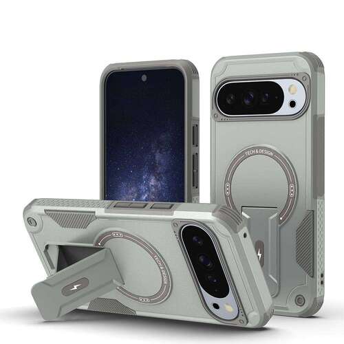 Outdoor H�lle f�r Google Pixel 10 PRO XL Armor MagSafe Kickstand Panzer TPU Case 