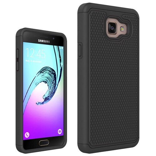 Outdoor Case f�r Samsung Galaxy A5 A510F (2016) Silikon Hybrid Football Grain