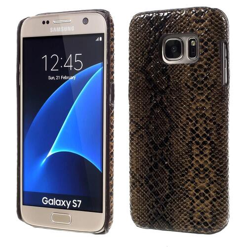 Hard Case f�r Samsung Galaxy S7 G930 Snake Skin Schlange Muster