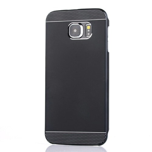 Hard Case f�r Samsung Galaxy S6 G920 Metal Hybrid Shell Dots
