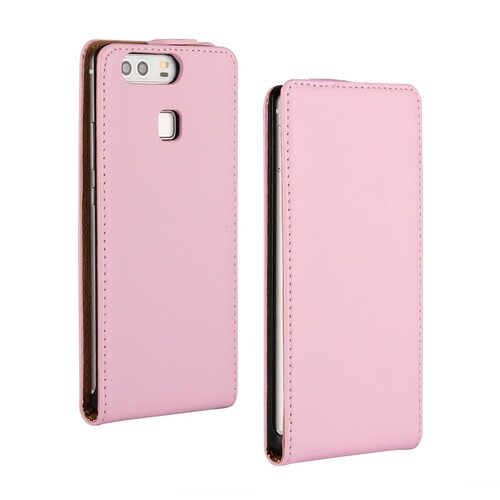 Flip Case f�r Huawei P9 Genuine Split Echt Leder 