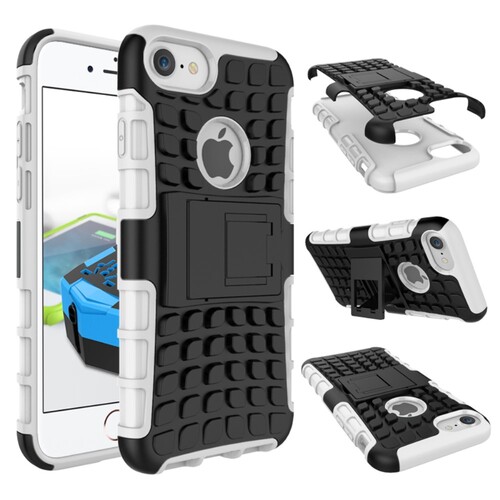 Outdoor Case f�r Apple iPhone 8 7 SE 2020 TPU Hybrid Skidproof Kickstand 