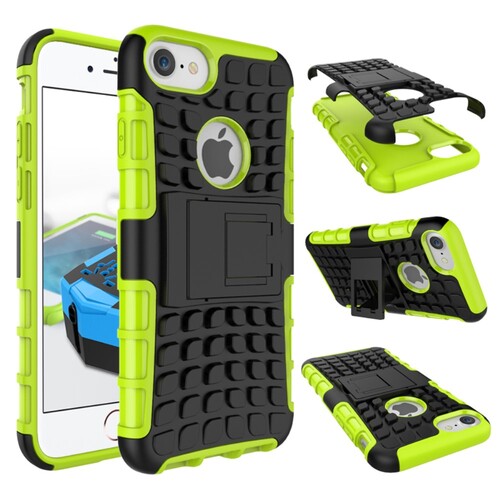 Outdoor Case f�r Apple iPhone 8 7 SE 2020 TPU Hybrid Skidproof Kickstand 