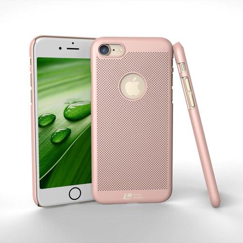 LOOPEE Hard Case f�r Apple iPhone 8 7 Hollow Mesh Loch Muster Schutz H�lle Cover 