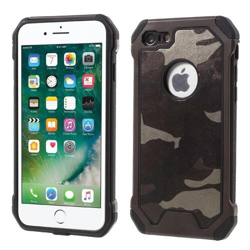 Outdoor Case f�r Apple iPhone 8 7 SE 2020 TPU Hybrid Camouflage