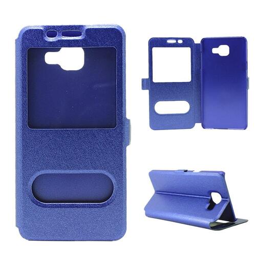 Wallet Case f�r Samsung Galaxy A5 A510 (2016) Dual Window View Silk Book Etui