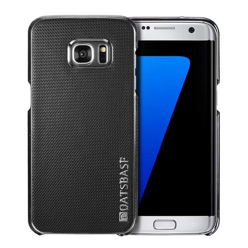 OATSBASF Hard Case fr Samsung Galaxy S7 Edge G935 Echt Leder Diamand Textur