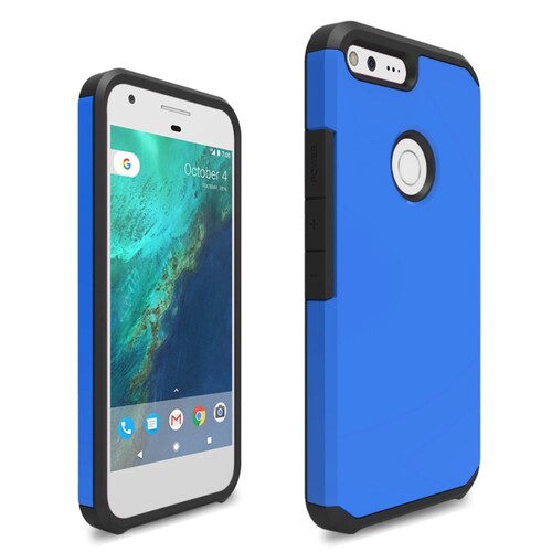 TPU PC Case f�r Google Pixel Kombination Armor Schwarz 
