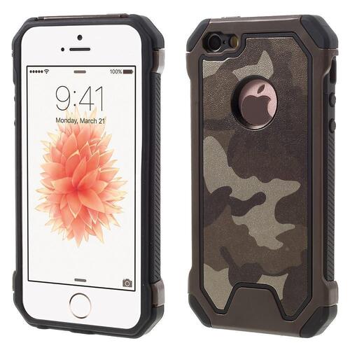 Outdoor Case f�r Apple iPhone SE 5 5S TPU Hybrid Camouflage 